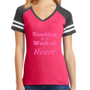 Women's Game V-Neck Tee Thumbnail