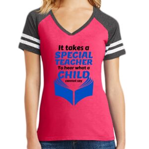 Women's Game V-Neck Tee Thumbnail