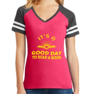 Women's Game V-Neck Tee Thumbnail