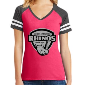 Women's Game V-Neck Tee Thumbnail