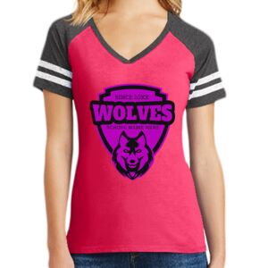 Women's Game V-Neck Tee Thumbnail