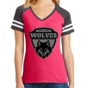 Women's Game V-Neck Tee Thumbnail