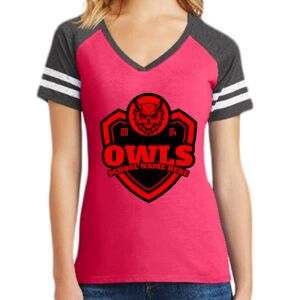Women's Game V-Neck Tee Thumbnail
