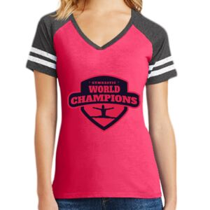 Women's Game V-Neck Tee Thumbnail