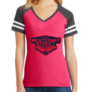Women's Game V-Neck Tee Thumbnail