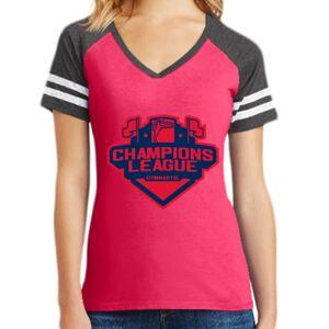 Women's Game V-Neck Tee Thumbnail
