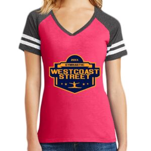 Women's Game V-Neck Tee Thumbnail