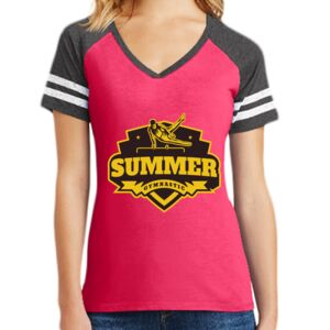 Women's Game V-Neck Tee Thumbnail