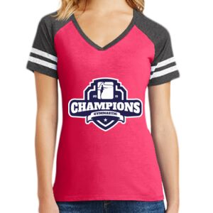 Women's Game V-Neck Tee Thumbnail