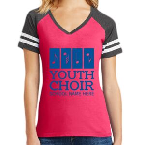 Women's Game V-Neck Tee Thumbnail