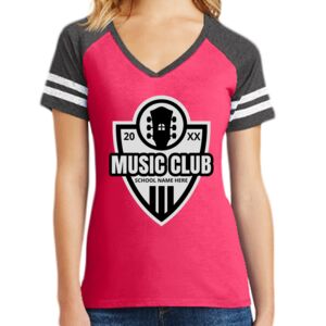 Women's Game V-Neck Tee Thumbnail