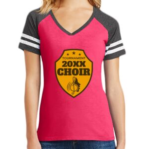 Women's Game V-Neck Tee Thumbnail