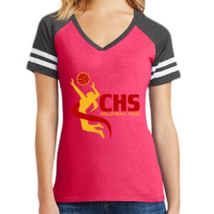 Women's Game V-Neck Tee Thumbnail