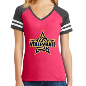 Women's Game V-Neck Tee Thumbnail