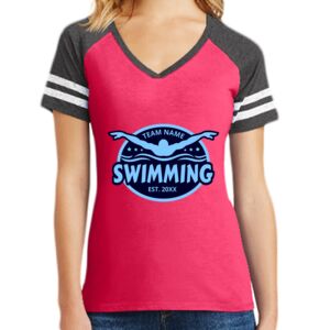 Women's Game V-Neck Tee Thumbnail