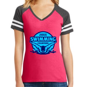 Women's Game V-Neck Tee Thumbnail