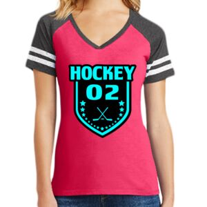 Women's Game V-Neck Tee Thumbnail
