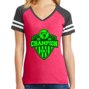 Women's Game V-Neck Tee Thumbnail
