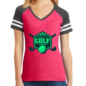 Women's Game V-Neck Tee Thumbnail