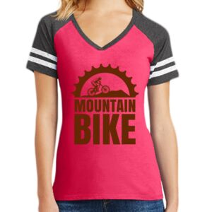 Women's Game V-Neck Tee Thumbnail