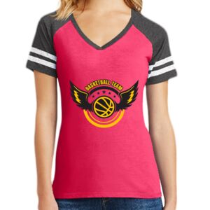 Women's Game V-Neck Tee Thumbnail