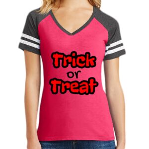 Women's Game V-Neck Tee Thumbnail