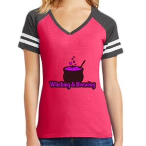 Women's Game V-Neck Tee Thumbnail