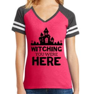Women's Game V-Neck Tee Thumbnail