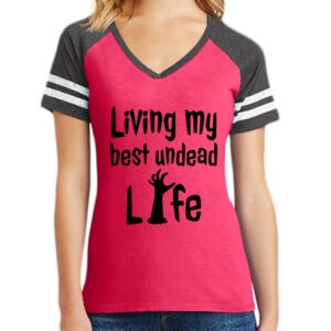 Women's Game V-Neck Tee Thumbnail