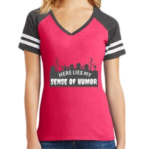 Women's Game V-Neck Tee Thumbnail