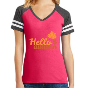 Women's Game V-Neck Tee Thumbnail