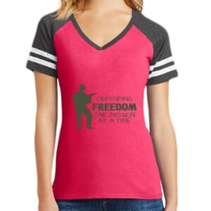 Women's Game V-Neck Tee Thumbnail