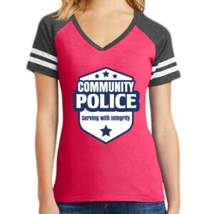 Women's Game V-Neck Tee Thumbnail