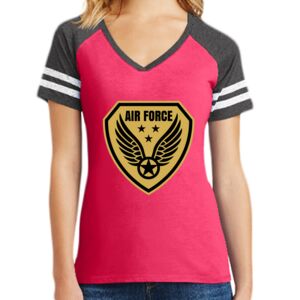 Women's Game V-Neck Tee Thumbnail