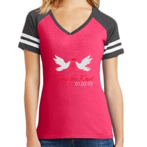 Women's Game V-Neck Tee Thumbnail