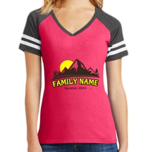 Women's Game V-Neck Tee Thumbnail
