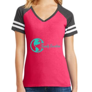 Women's Game V-Neck Tee Thumbnail