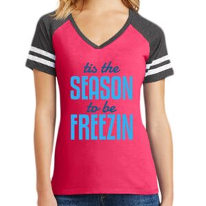 Women's Game V-Neck Tee Thumbnail