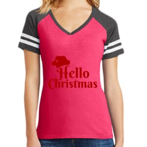 Women's Game V-Neck Tee Thumbnail