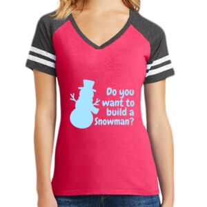 Women's Game V-Neck Tee Thumbnail