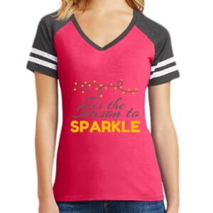 Women's Game V-Neck Tee Thumbnail