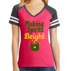 Women's Game V-Neck Tee Thumbnail