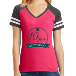 Women's Game V-Neck Tee Thumbnail