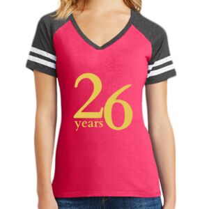 Women's Game V-Neck Tee Thumbnail