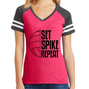 Women's Game V-Neck Tee Thumbnail