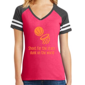 Women's Game V-Neck Tee Thumbnail