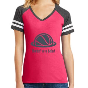 Women's Game V-Neck Tee Thumbnail