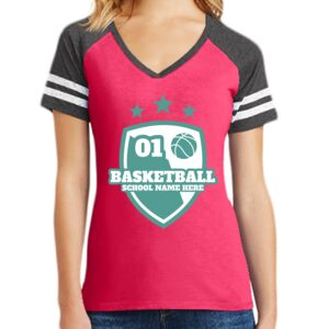 Women's Game V-Neck Tee Thumbnail