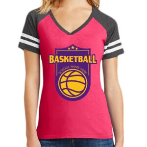 Women's Game V-Neck Tee Thumbnail