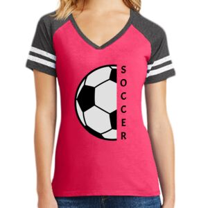 Women's Game V-Neck Tee Thumbnail